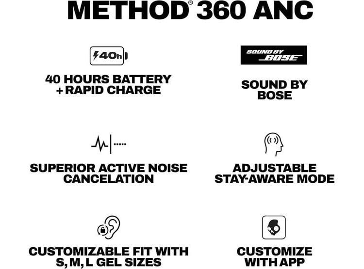 SKULLCANDY METHOD 360 ANC AURICULARES FUTURE - 8
