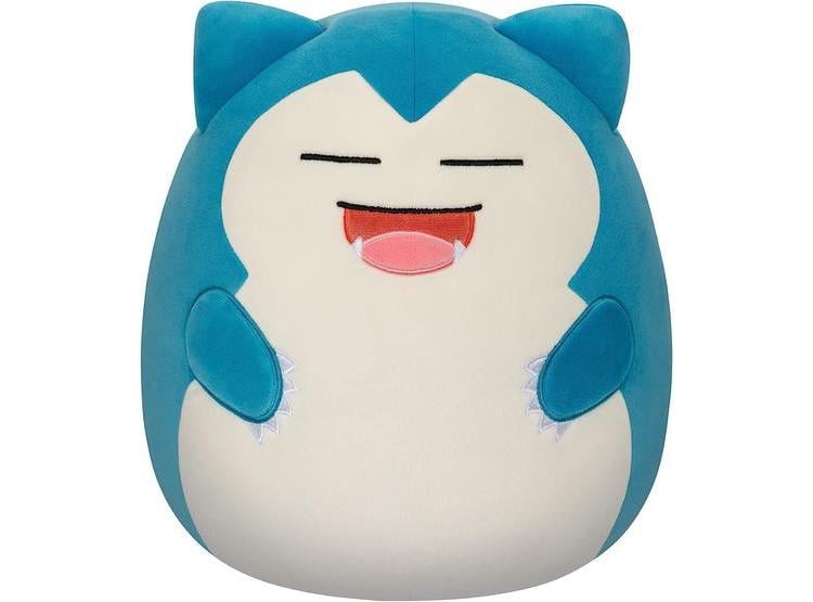 PELUCHE OFICIAL JAZWARES SQUISHMALLOWS SNORLAX DE POKÉMON, AÑADE A TU ESCUADRÓN ESTE PELUCHE ULTRASUAVE - 1