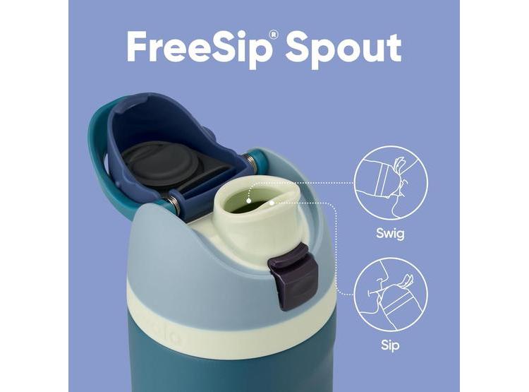 OWALA FREESIP BOTELLA DE AGUA DE ACERO INOXIDABLE AISLADA, PAJITA INTEGRADA, SIN BPA. IDEAL PARA VIAJES Y DEPORTES - 2