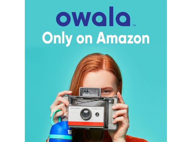OWALA FREESIP BOTELLA DE AGUA DE ACERO INOXIDABLE AISLADA, PAJITA INTEGRADA, SIN BPA. IDEAL PARA VIAJES Y DEPORTES - 6