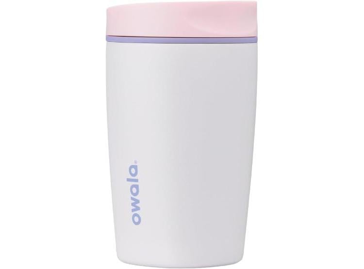VASO DE CAFÉ OWALA DE ACERO INOXIDABLE CON REVESTIMIENTO CERÁMICO, REUTILIZABLE Y LIBRE DE BPA, SIN SABOR METÁLICO - 1
