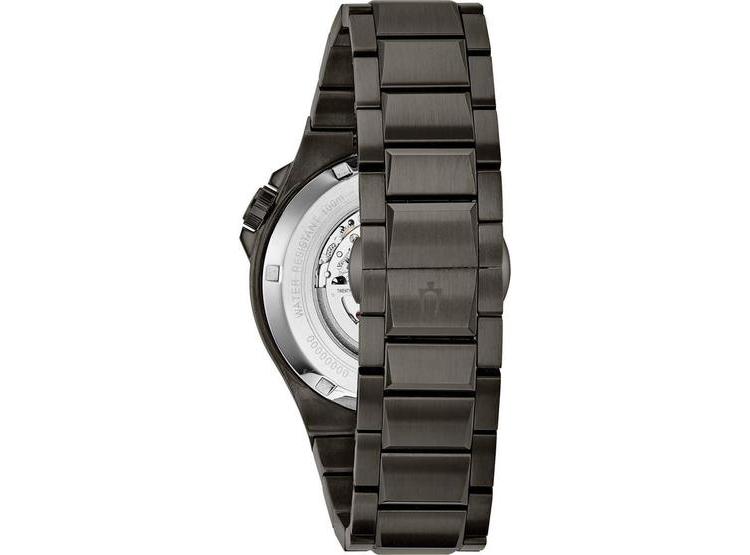 RELOJ AUTOMÁTICO CLÁSICO BULOVA PARA HOMBRE CON DISEÑO ESQUELETO Y CRISTAL DE ZAFIRO RESISTENTE AL AGUA - 3