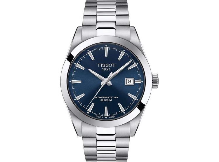 RELOJ TISSOT GENTLEMAN PARA HOMBRE, ACERO INOXIDABLE Y MOVIMIENTO AUTOMÁTICO SUIZO. RESISTENTE AL AGUA Y ELEGANTE - 1
