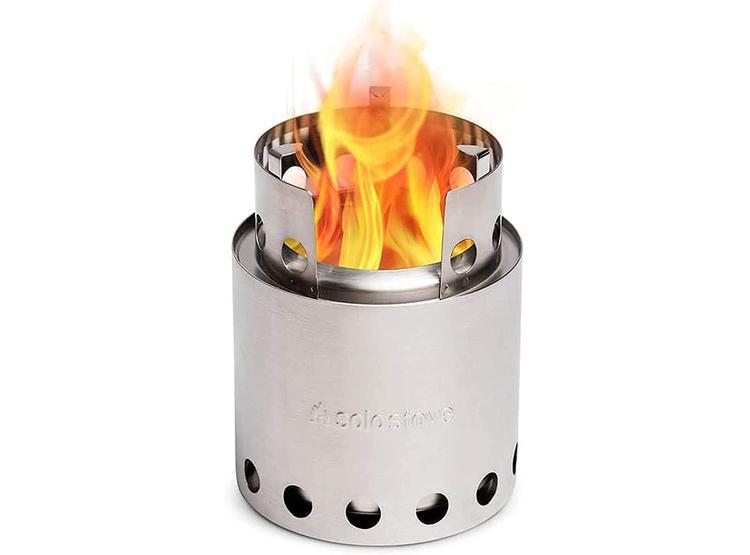 SOLO STOVE LITE - ESTUFA PARA ACAMPAR CON QUEMA DE LEÑA EFICIENTE, BAJA EMISIÓN DE HUMO, IDEAL PARA SENDERISMO - 1