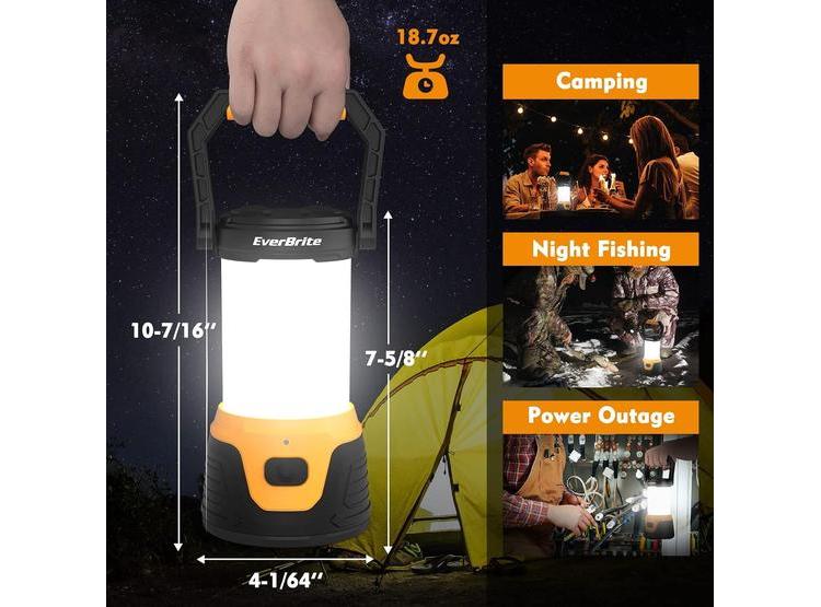 LINTERNA LED RECARGABLE EVERBRITE CON BANCO DE ENERGÍA, PERFECTA PARA EMERGENCIAS Y ACTIVIDADES AL AIRE LIBRE - 4