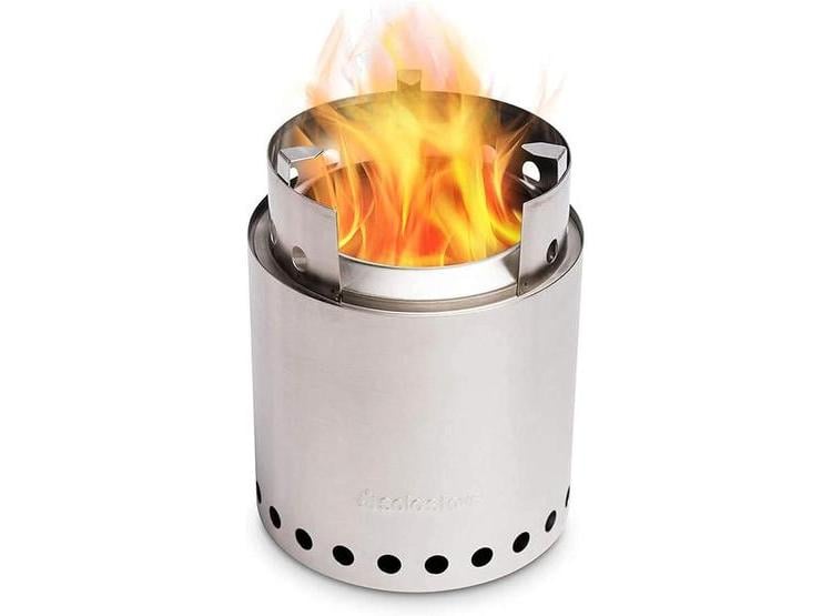 SOLO STOVE CAMPFIRE, ESTUFA DE LEÑA COMPACTA IDEAL PARA CAMPING, MOCHILEROS Y SUPERVIVENCIA SIN USO DE COMBUSTIBLE - 1