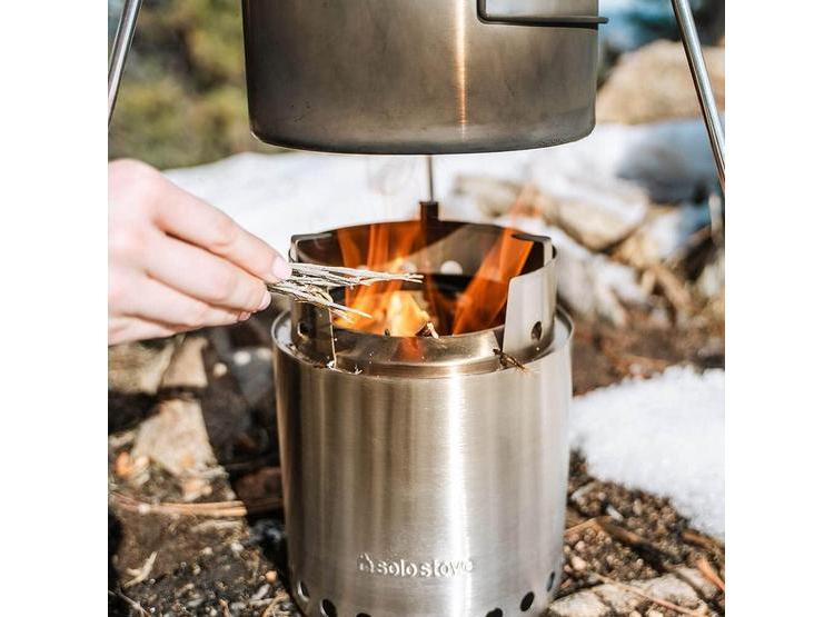 SOLO STOVE CAMPFIRE, ESTUFA DE LEÑA COMPACTA IDEAL PARA CAMPING, MOCHILEROS Y SUPERVIVENCIA SIN USO DE COMBUSTIBLE - 6