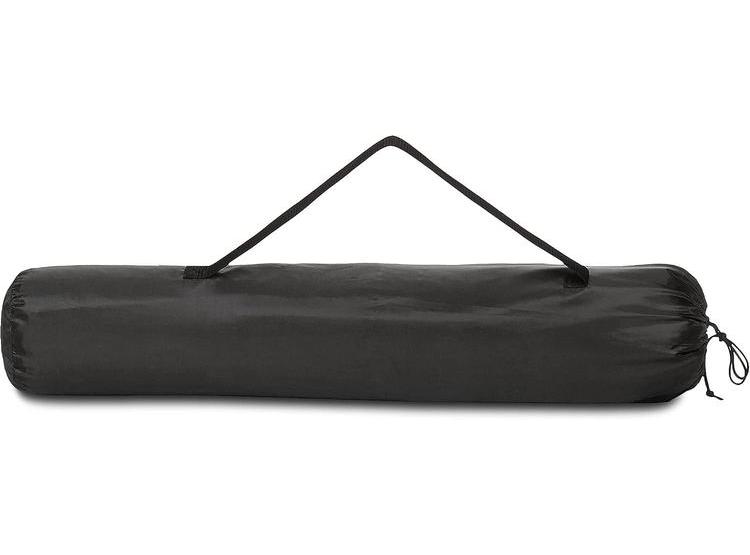 SILLA DE CAMPING PLEGABLE NEGRA AMAZON BASICS CON ASIENTO ACOLCHADO, PORTAVASOS Y BOLSA DE TRANSPORTE - 5