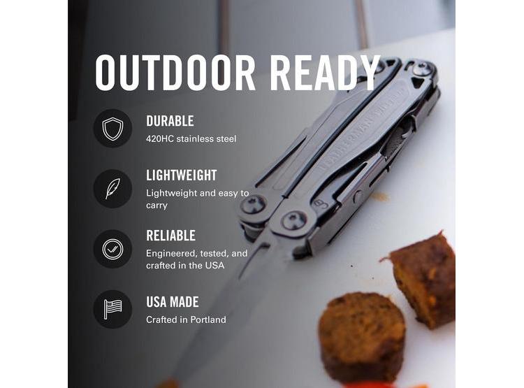 MULTIHERRAMIENTA LEATHERMAN WINGMAN DE ACERO INOXIDABLE CON TIJERAS, ALICATES Y MÁS - 3
