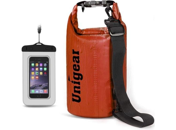 BOLSA EN SECO IMPERMEABLE CON CORREA PARA DEPORTES ACUÁTICOS COMO KAYAK Y PESCA - 1