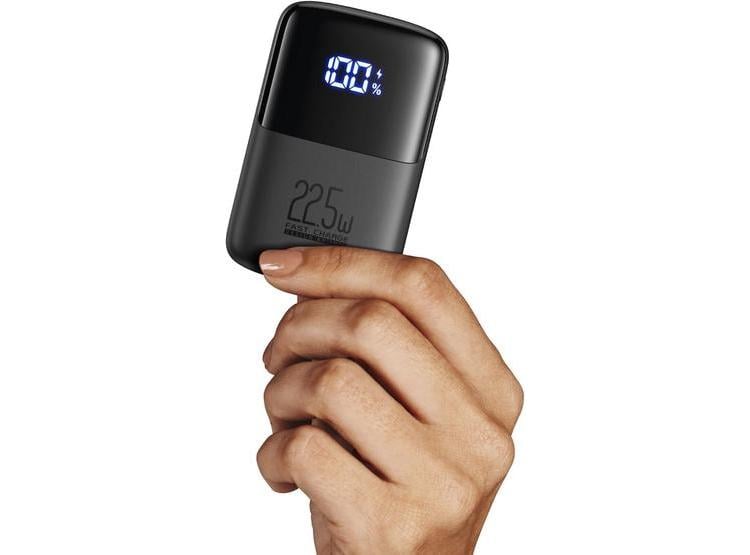 CARGADOR PORTÁTIL INIU DE 10000MAH, CARGA RÁPIDA USB C 3 SALIDAS Y SOPORTE PARA TELÉFONOS IPHONE Y MÁS - 1
