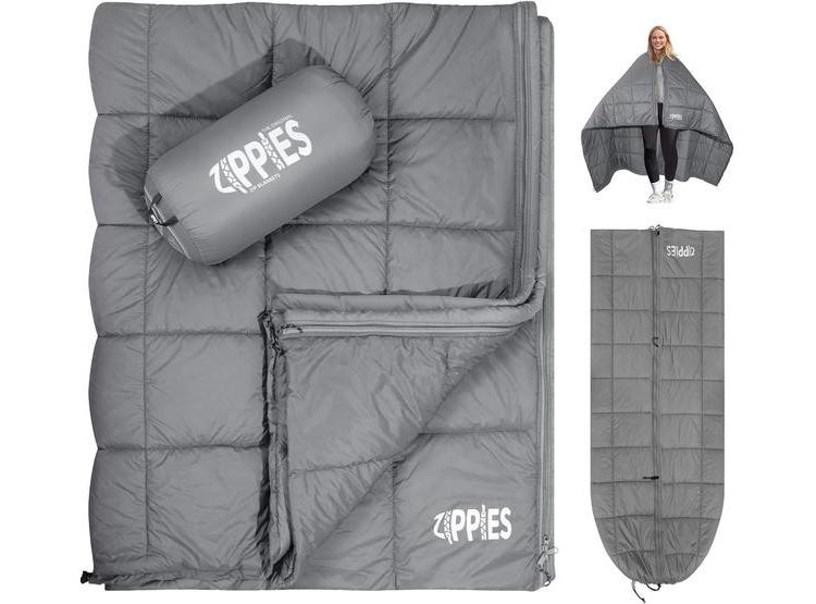 MANTA ZIPPIES CON THINSULATE DE 3M, RESISTENTE AL AGUA, PARA CAMPING EN CLIMA FRÍO Y AL AIRE LIBRE - 1