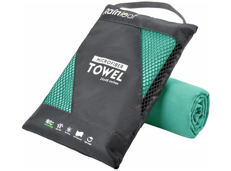 TOALLA DE MICROFIBRA RAINLEAF, SECADO RÁPIDO, ABSORBENTE. PERFECTA PARA VIAJES, PLAYA, PISCINA Y ACAMPAR - 1