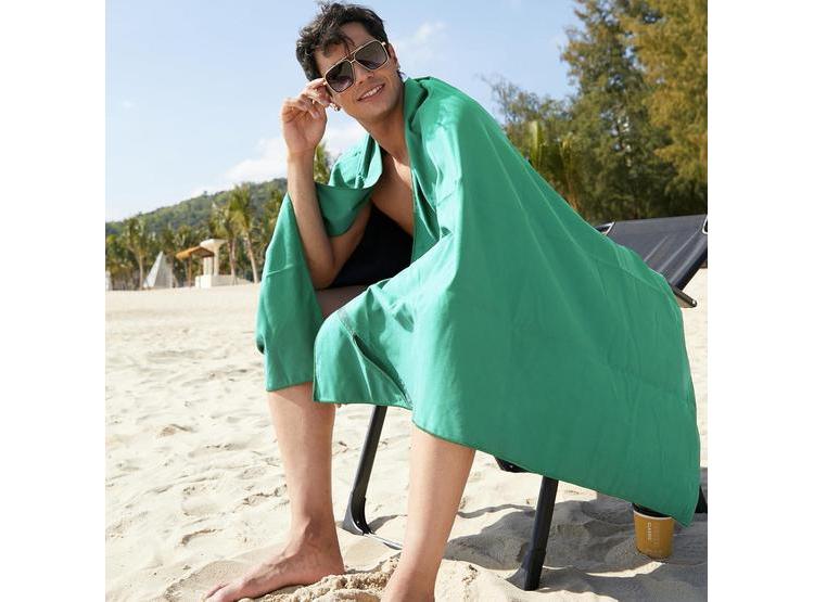 TOALLA DE MICROFIBRA RAINLEAF, SECADO RÁPIDO, ABSORBENTE. PERFECTA PARA VIAJES, PLAYA, PISCINA Y ACAMPAR - 6