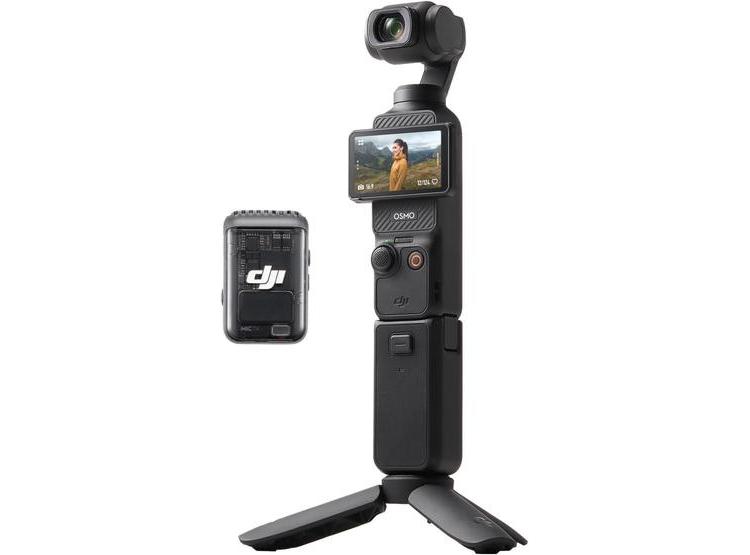 DJI OSMO POCKET 3 CREATOR COMBO, VLOG 4K/120FPS, CMOS 1 PULGADA, ESTABILIZACIÓN 3 EJES, MICRÓFONO INCLUIDO - 1