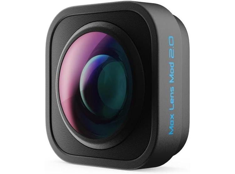 GOPRO MAX LENS MOD 2.0 PARA HERO12 NEGRO - GRAN ANGULAR CON ESTABILIZACIÓN Y VISIÓN AMPLIA - 1