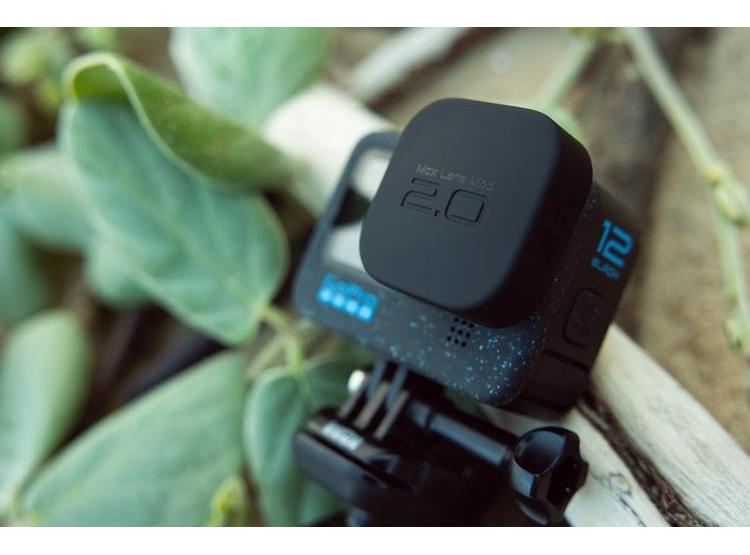 GOPRO MAX LENS MOD 2.0 PARA HERO12 NEGRO - GRAN ANGULAR CON ESTABILIZACIÓN Y VISIÓN AMPLIA - 6