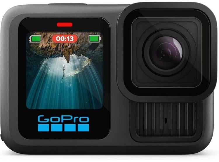GOPRO HERO13 BLACK - CÁMARA DE ACCIÓN IMPERMEABLE CON VIDEO DE CALIDAD, COMPATIBLE CON LENTES HB - 1
