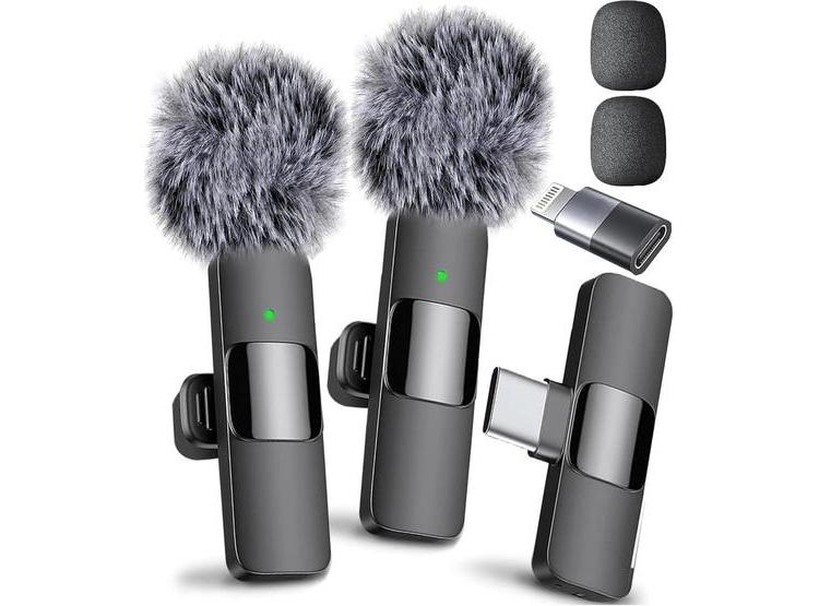 MINI MIC PRO - MICRÓFONO LAVALIER INALÁMBRICO PROFESIONAL PARA IPHONE, ANDROID Y MÁS, CON GRABACIÓN CLARA - 1