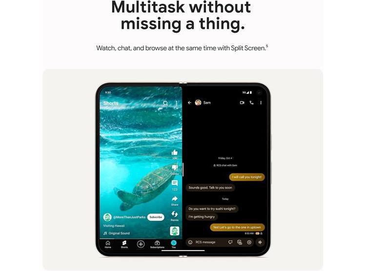GOOGLE PIXEL 9 PRO FOLD - PIXEL 9 PRO FOLD - 256GB OBSIDIANA - 7