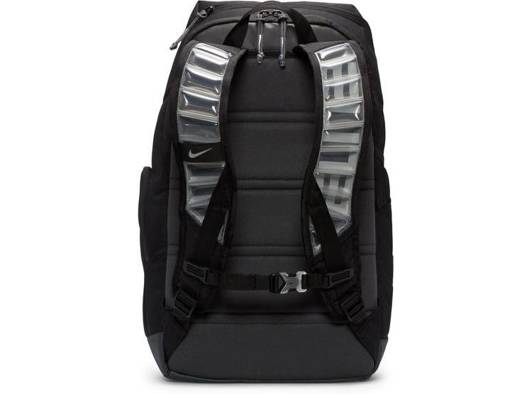 MOCHILA NIKE ELITE PRO PARA BALONCESTO EN COLOR NEGRO Y PLATEADO CON COMPARTIMENTOS PARA PORTÁTIL Y COMODIDAD PREMIUM - 2