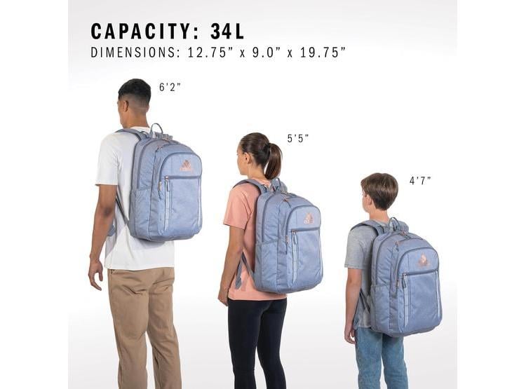 MOCHILA ADIDAS EXCEL AMPLIA PARA LAPTOP Y LIBROS DEPORTIVOS, IDEAL PARA VIAJES Y TRABAJO - 5