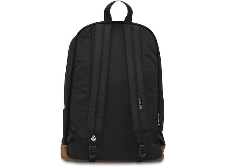 MOCHILA JANSPORT RIGHT PACK, DURABLE, CON FUNDA PARA PORTÁTIL Y BOLSILLO PARA BOTELLA, COLOR NEGRO - 2