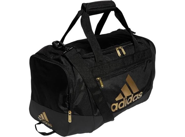 BOLSA DEPORTIVA UNISEX ADIDAS DEFENDER 4.0 CON ESPACIOSO COMPARTIMENTO PARA HOMBRES Y MUJERES, NEGRO/METÁLICO - 1