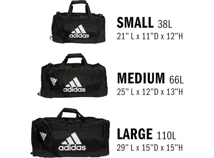 BOLSA DEPORTIVA UNISEX ADIDAS DEFENDER 4.0 CON ESPACIOSO COMPARTIMENTO PARA HOMBRES Y MUJERES, NEGRO/METÁLICO - 6