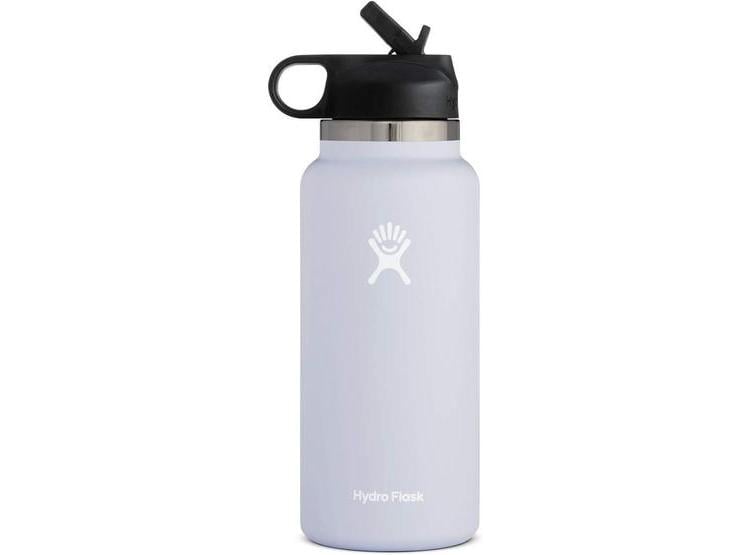 BOTELLA HYDRO FLASK DE BOCA ANCHA CON TAPA DE POPOTE PARA BEBIDAS FRÍAS O CALIENTES, DISPONIBLE EN VARIOS COLORES - 1