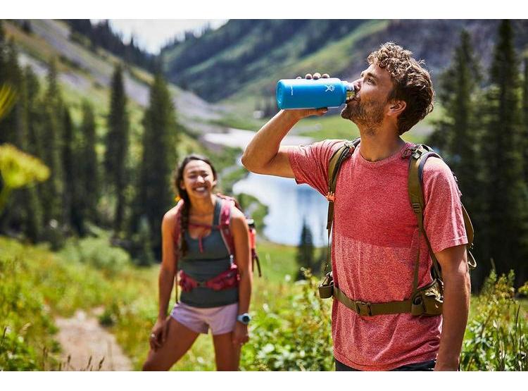 BOTELLA HYDRO FLASK DE BOCA ANCHA CON TAPA DE POPOTE PARA BEBIDAS FRÍAS O CALIENTES, DISPONIBLE EN VARIOS COLORES - 6