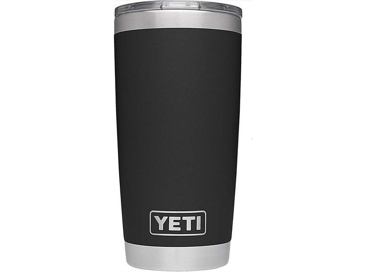 YETI RAMBLER VASO DE ACERO INOXIDABLE CON AISLAMIENTO AL VACÍO, INCLUYE TAPA MAGSLIDER, COLOR NEGRO - 1