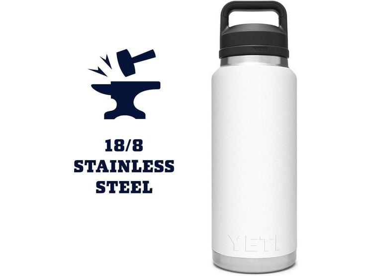 YETI RAMBLER BOTELLA AISLANTE AL VACÍO Y A PRUEBA DE FUGAS ACERO INOXIDABLE IDEAL PARA BEBIDAS - 7
