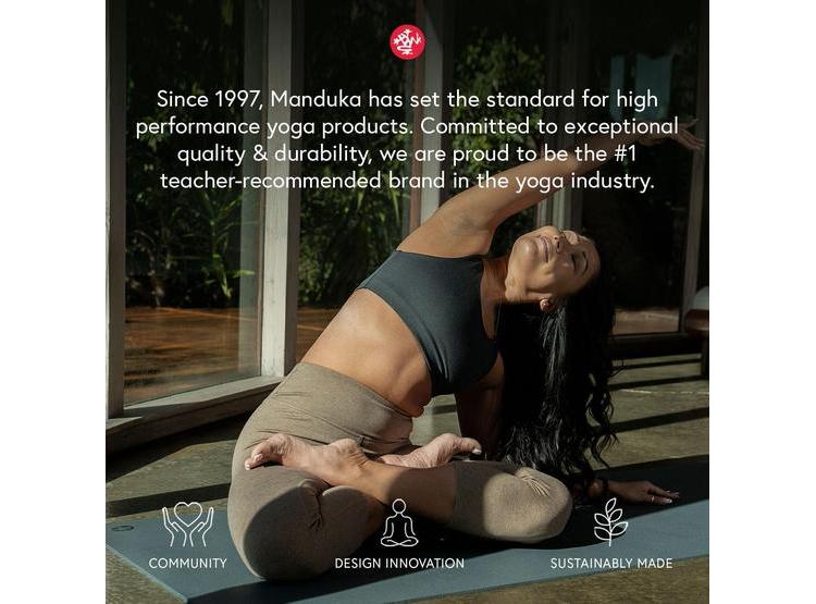 MANDUKA X ESTERILLA DE YOGA, ALTO RENDIMIENTO Y DISEÑO DURADERO PARA GIMNASIO Y AL AIRE LIBRE - 5