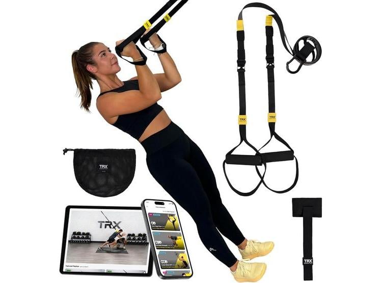 TRX GO ENTRENADOR DE SUSPENSIÓN GIMNASIO PORTÁTIL PARA ENTRENAMIENTO DE FUERZA Y EJERCICIO COMPLETO EN CASA - 1