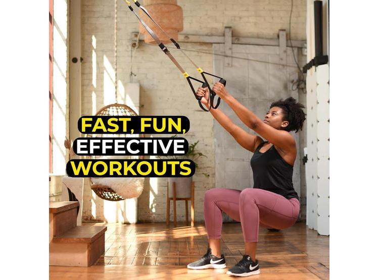 TRX GO ENTRENADOR DE SUSPENSIÓN GIMNASIO PORTÁTIL PARA ENTRENAMIENTO DE FUERZA Y EJERCICIO COMPLETO EN CASA - 3