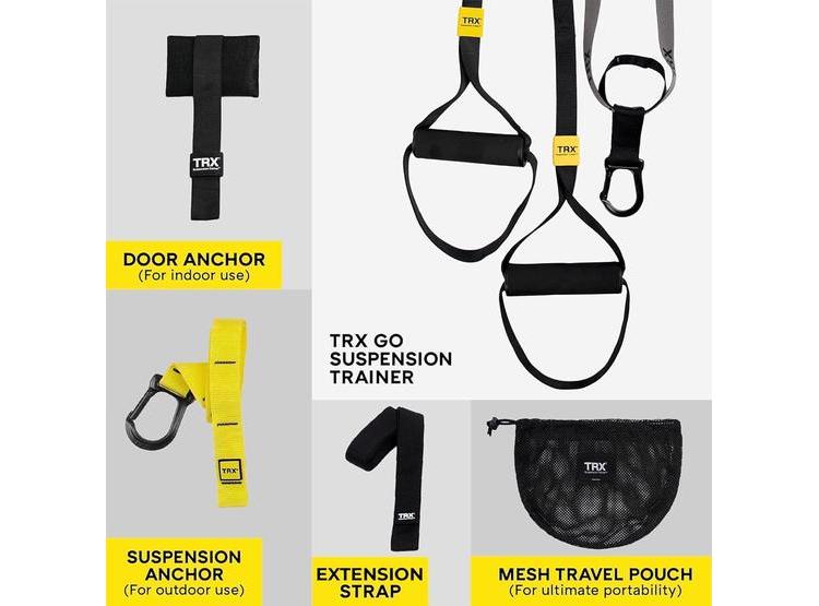 TRX GO ENTRENADOR DE SUSPENSIÓN GIMNASIO PORTÁTIL PARA ENTRENAMIENTO DE FUERZA Y EJERCICIO COMPLETO EN CASA - 5