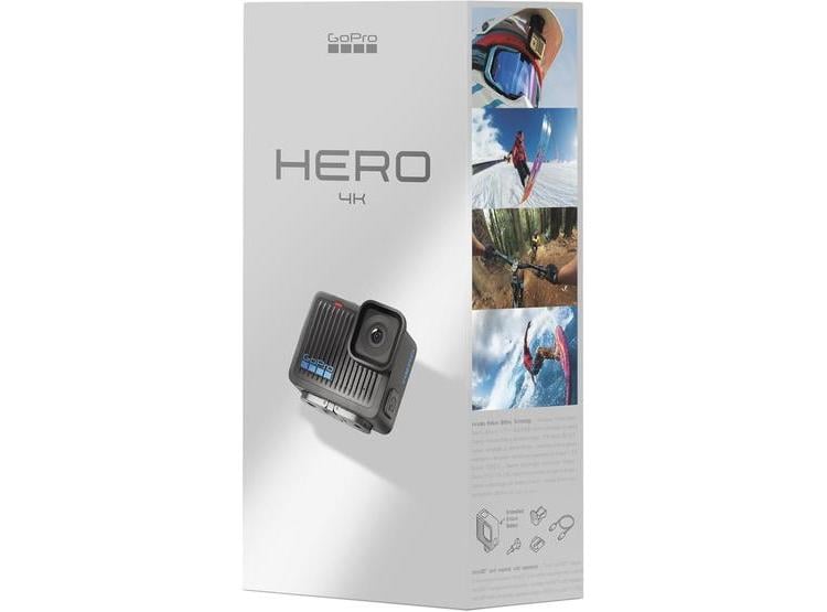 GOPRO HERO - CÁMARA DE ACCIÓN COMPACTA Y RESISTENTE, SOPORTA VIDEOS 4K Y FOTOS DE 12 MP CON PANTALLA TÁCTIL - 5
