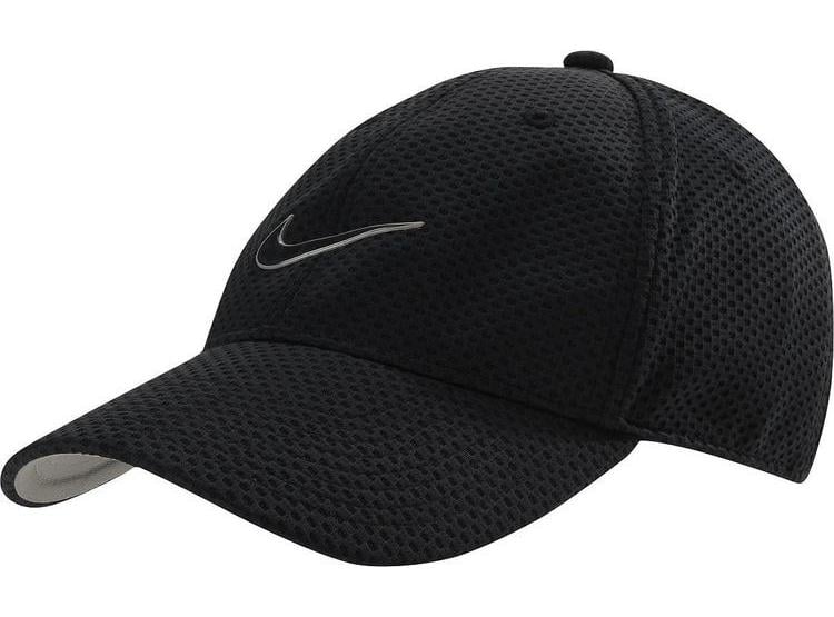 GORRA NIKE HERITAGE DRI-FIT AJUSTABLE DE MALLA EN COLOR NEGRO Y TALLA ÚNICA - 1