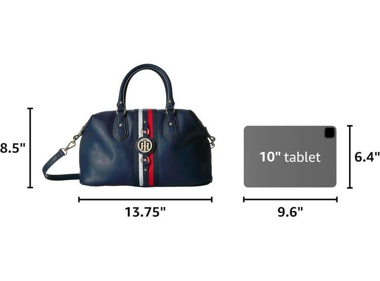 BOLSO JADEN SATCHEL DE TOMMY HILFIGER PARA MUJER, ELEGANTE Y FUNCIONAL, PERFECTO PARA TRABAJO Y OCIO - 2