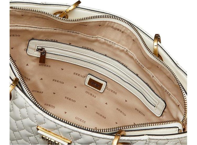 BOLSO PEQUEÑO ELITE DE NOELLE GUESS CON POLIURETANO ACOLCHADO Y COMPARTIMENTO FRONTAL DESLIZANTE - 3