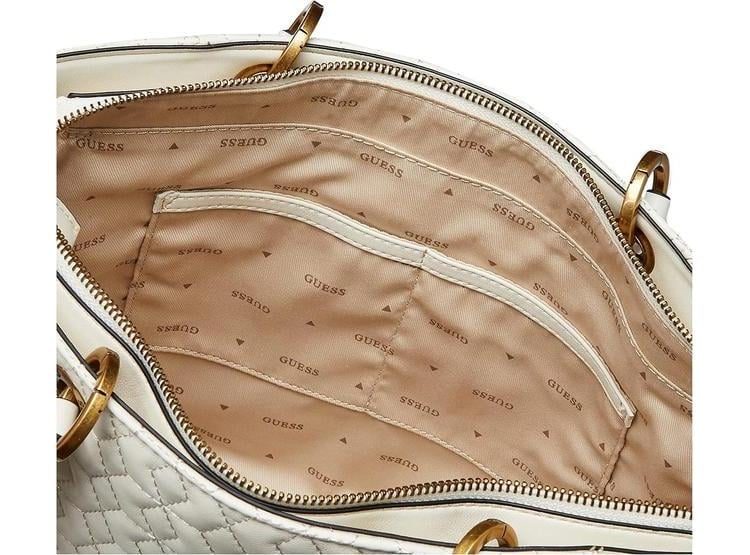 BOLSO PEQUEÑO ELITE DE NOELLE GUESS CON POLIURETANO ACOLCHADO Y COMPARTIMENTO FRONTAL DESLIZANTE - 4