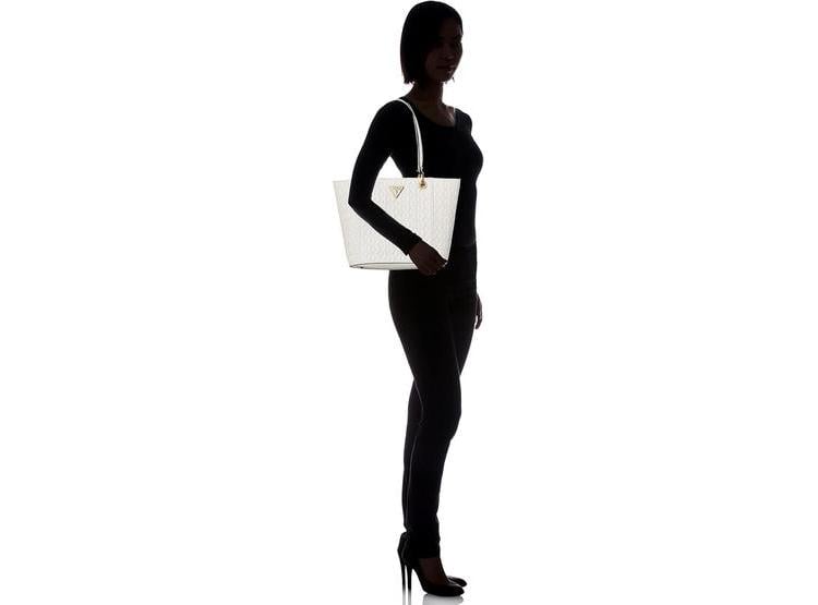 BOLSO PEQUEÑO ELITE DE NOELLE GUESS CON POLIURETANO ACOLCHADO Y COMPARTIMENTO FRONTAL DESLIZANTE - 5