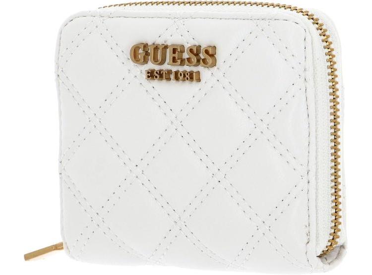 CARTERA GUESS GIULLY CON CREMALLERA PARA MUJER, BLANCA, DISEÑO ELEGANTE CON MÚLTIPLES COMPARTIMENTOS - 1