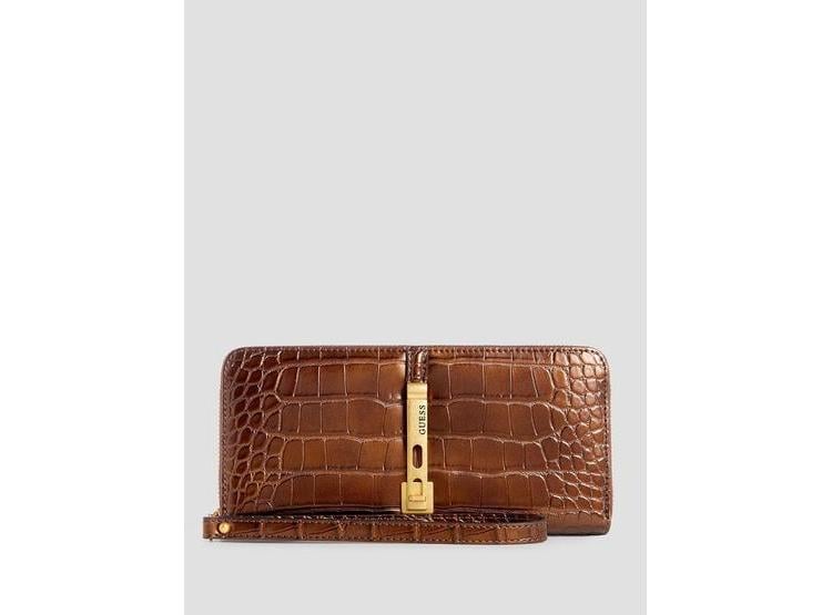 GUESS CARTERA GRANDE JAMES PARA MUJER CON CREMALLERA, DISEÑO ELEGANTE Y CORREA DESMONTABLE - 1