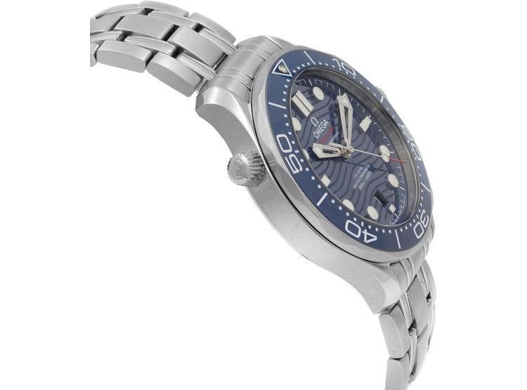 OMEGA SEAMASTER, RELOJ AUTOMÁTICO CON ESFERA AZUL Y PULSERA DE ACERO INOXIDABLE PARA HOMBRE - 3