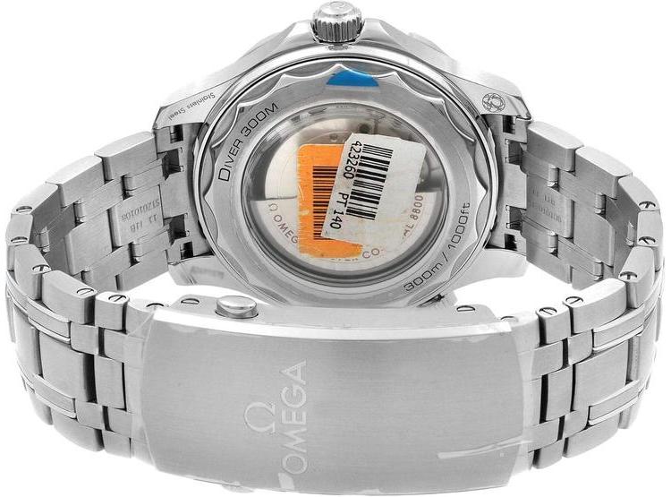 OMEGA SEAMASTER, RELOJ AUTOMÁTICO CON ESFERA AZUL Y PULSERA DE ACERO INOXIDABLE PARA HOMBRE - 4
