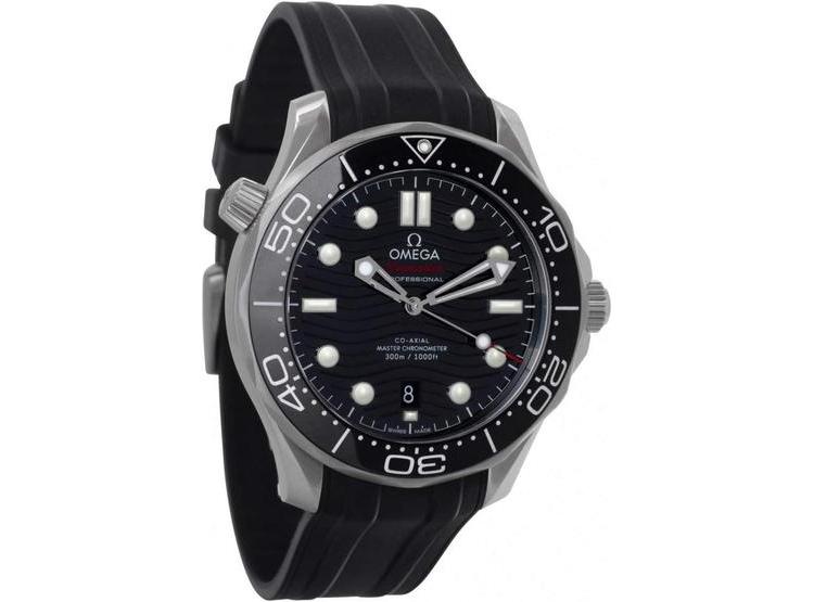 OMEGA SEAMASTER AUTOMÁTICO CON ESFERA NEGRA, RESISTENCIA AL AGUA IDEAL PARA BUCEADORES - 3