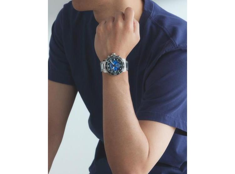 TISSOT RELOJ DEPORTIVO SEASTAR PARA HOMBRE, CERÁMICA, CUARZO SUIZO, RESISTENTE AL AGUA, CORREA ACERO INOXIDABLE - 2
