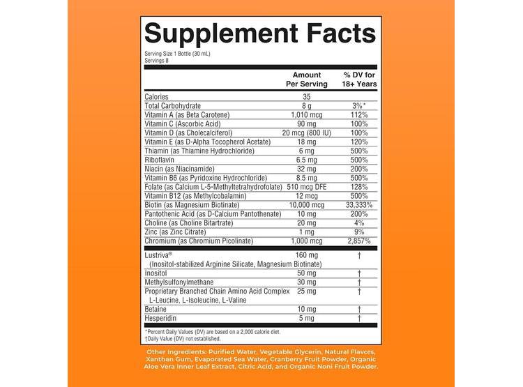 MARYRUTH'S MULTIVITAMÍNICO LÍQUIDO PARA CRECIMIENTO DEL CABELLO CON BIOTINA 10000MCG. CLÍNICAMENTE PROBADO EN MUJERES - 8